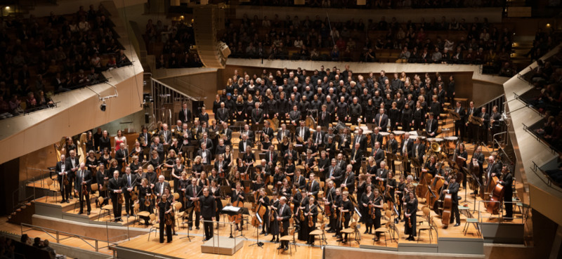 Das Berliner Sibelius-Orchester spielt regelmäßig in der Philharmonie Berlin.